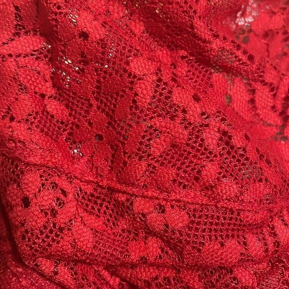 Gillian & O’Malley Ripe Red Lace Secy Balconette Bra 32DD- NWT - Picture 12 of 12